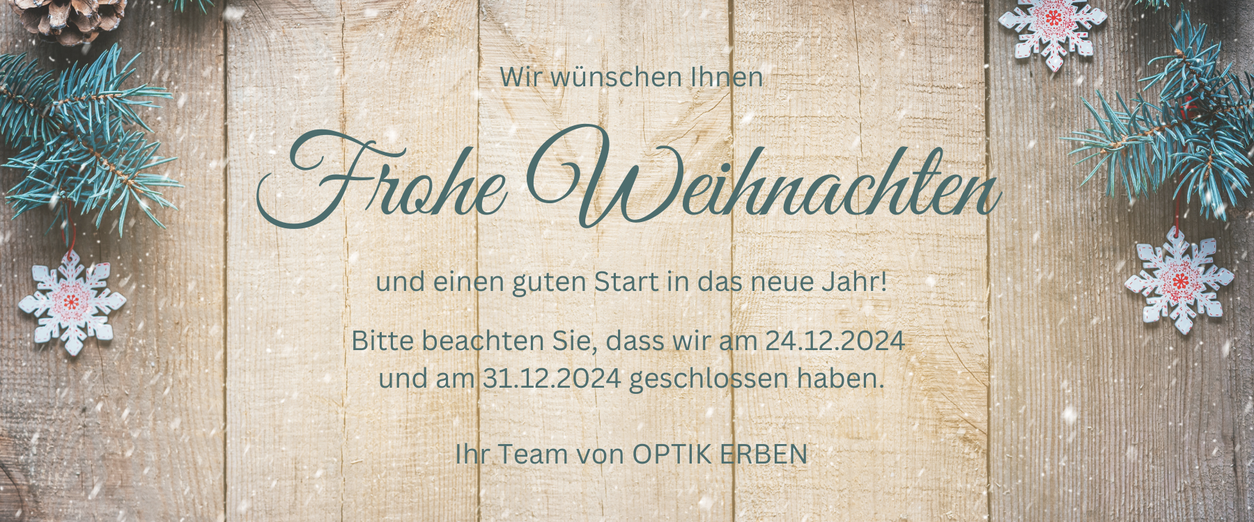 Frohe Weihnachten